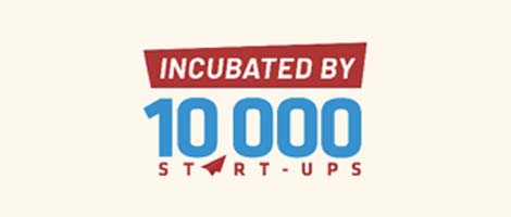 Incubated by 10000 StartUps